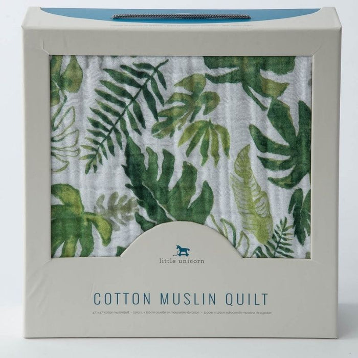 Original Cotton Muslin Quilts by Little Unicorn at $69.99! Shop now at Nestled by Snuggle Bugz for Nursery & Décor.