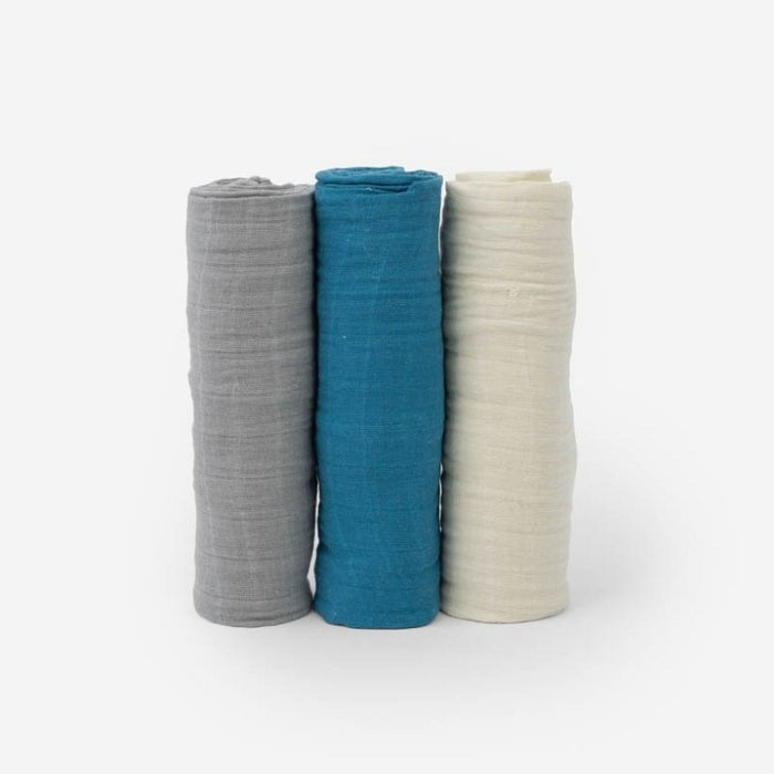 Muslin Swaddle - 3 Pack by Little Unicorn at $41.88! Shop now at Nestled by Snuggle Bugz for Nursery & Decor.