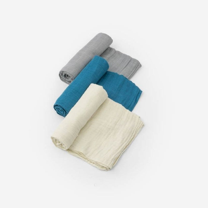 Muslin Swaddle - 3 Pack by Little Unicorn at $47.99! Shop now at Nestled by Snuggle Bugz for Nursery & Decor.