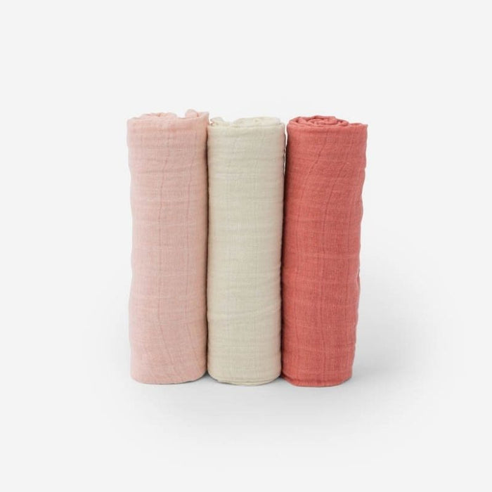 Muslin Swaddle - 3 Pack by Little Unicorn at $41.88! Shop now at Nestled by Snuggle Bugz for Nursery & Decor.