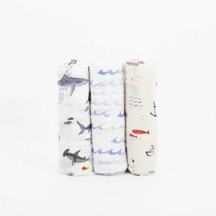 Muslin Swaddle - 3 Pack by Little Unicorn at $41.88! Shop now at Nestled by Snuggle Bugz for Nursery & Decor.