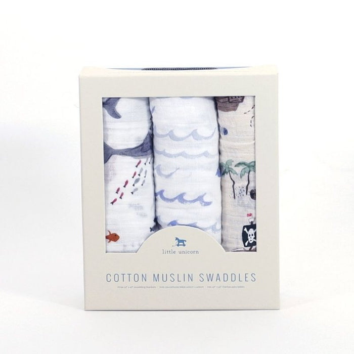 Muslin Swaddle - 3 Pack by Little Unicorn at $41.88! Shop now at Nestled by Snuggle Bugz for Nursery & Decor.