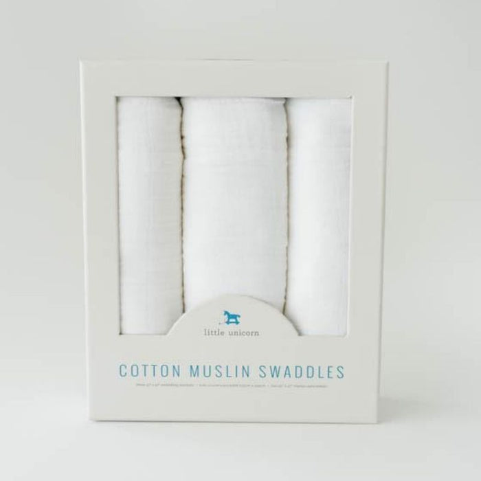 Muslin Swaddle - 3 Pack by Little Unicorn at $41.88! Shop now at Nestled by Snuggle Bugz for Nursery & Decor.