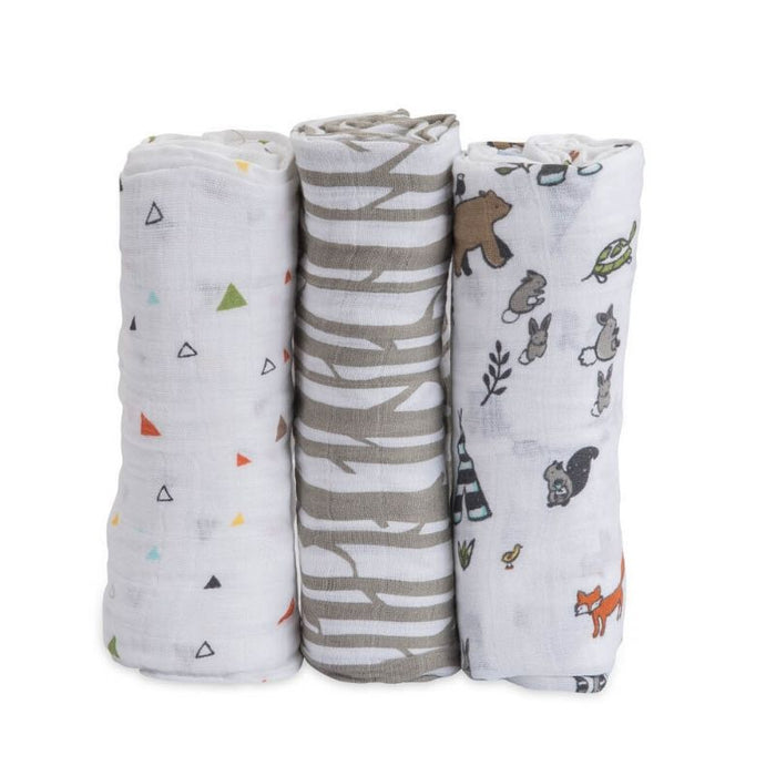 Muslin Swaddle - 3 Pack by Little Unicorn at $41.88! Shop now at Nestled by Snuggle Bugz for Nursery & Decor.