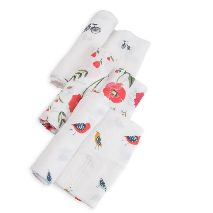 Muslin Swaddle - 3 Pack by Little Unicorn at $41.88! Shop now at Nestled by Snuggle Bugz for Nursery & Decor.
