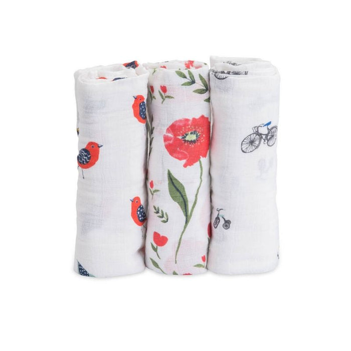 Muslin Swaddle - 3 Pack by Little Unicorn at $41.88! Shop now at Nestled by Snuggle Bugz for Nursery & Decor.