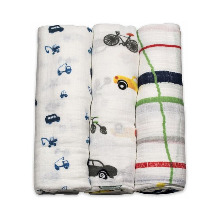 Muslin Swaddle - 3 Pack by Little Unicorn at $41.88! Shop now at Nestled by Snuggle Bugz for Nursery & Decor.