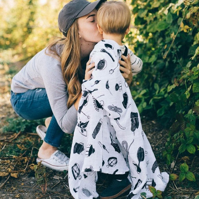 Muslin Swaddle - 3 Pack by Little Unicorn at $41.88! Shop now at Nestled by Snuggle Bugz for Nursery & Decor.