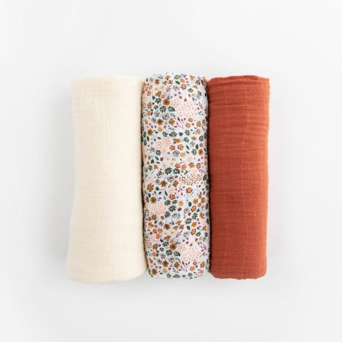Muslin Swaddle - 3 Pack by Little Unicorn at $41.88! Shop now at Nestled by Snuggle Bugz for Nursery & Decor.