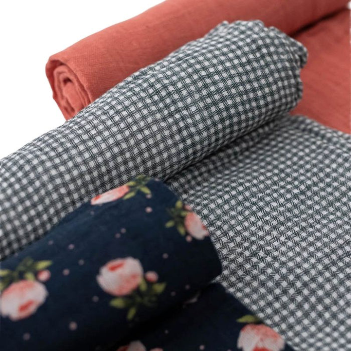 Muslin Swaddle - 3 Pack by Little Unicorn at $41.88! Shop now at Nestled by Snuggle Bugz for Nursery & Decor.