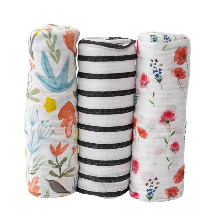Muslin Swaddle - 3 Pack by Little Unicorn at $41.88! Shop now at Nestled by Snuggle Bugz for Nursery & Decor.