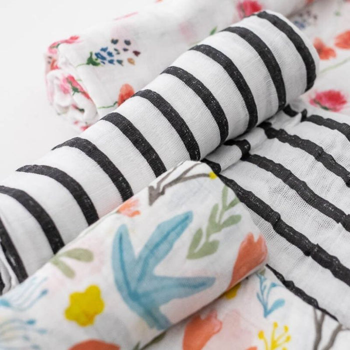 Muslin Swaddle - 3 Pack by Little Unicorn at $41.88! Shop now at Nestled by Snuggle Bugz for Nursery & Decor.