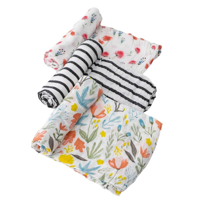 Muslin Swaddle - 3 Pack by Little Unicorn at $47.99! Shop now at Nestled by Snuggle Bugz for Nursery & Decor.