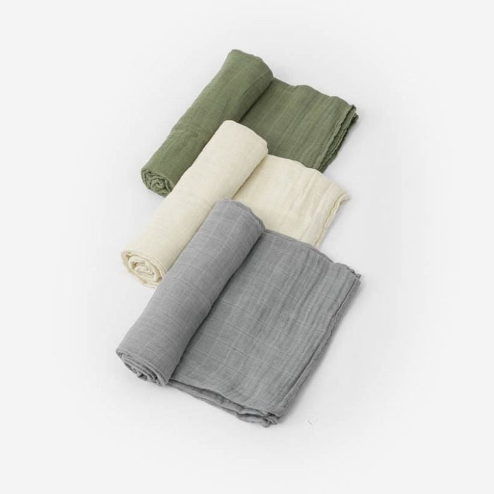 Muslin Swaddle - 3 Pack by Little Unicorn at $41.88! Shop now at Nestled by Snuggle Bugz for Nursery & Decor.