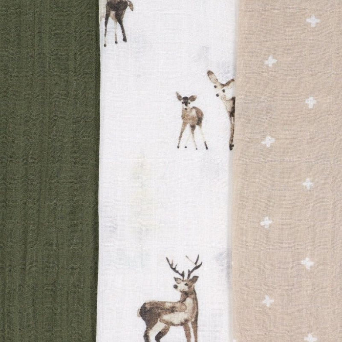 Muslin Swaddle - 3 Pack by Little Unicorn at $41.88! Shop now at Nestled by Snuggle Bugz for Nursery & Decor.