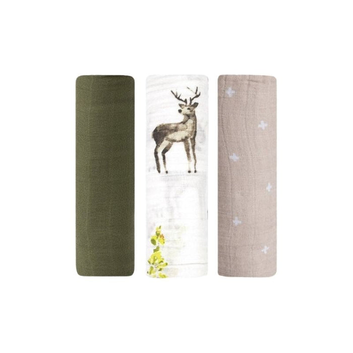 Muslin Swaddle - 3 Pack by Little Unicorn at $41.88! Shop now at Nestled by Snuggle Bugz for Nursery & Decor.