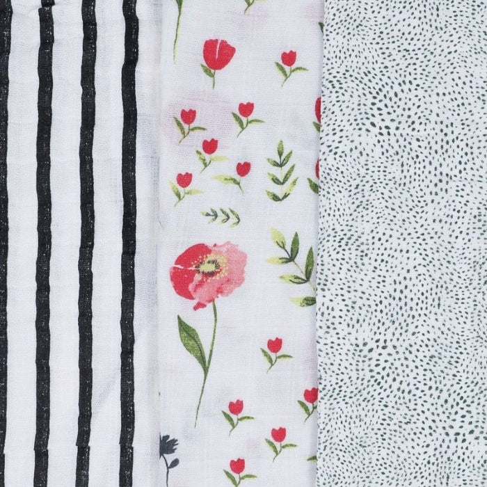 Muslin Swaddle - 3 Pack by Little Unicorn at $41.88! Shop now at Nestled by Snuggle Bugz for Nursery & Decor.