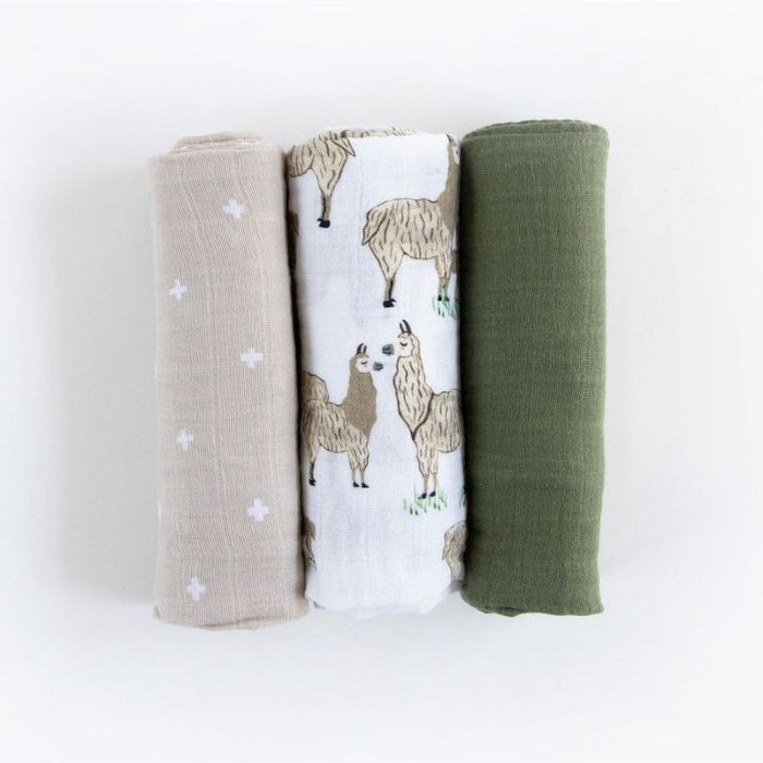 Muslin Swaddle - 3 Pack by Little Unicorn at $41.88! Shop now at Nestled by Snuggle Bugz for Nursery & Decor.