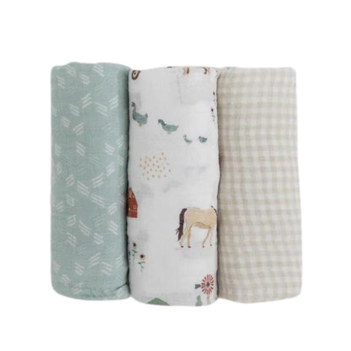 Muslin Swaddle - 3 Pack by Little Unicorn at $41.88! Shop now at Nestled by Snuggle Bugz for Nursery & Decor.