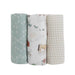 Muslin Swaddle - 3 Pack by Little Unicorn at $41.88! Shop now at Nestled by Snuggle Bugz for Nursery & Decor.