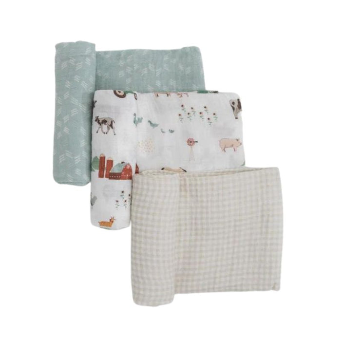 Muslin Swaddle - 3 Pack by Little Unicorn at $41.88! Shop now at Nestled by Snuggle Bugz for Nursery & Decor.