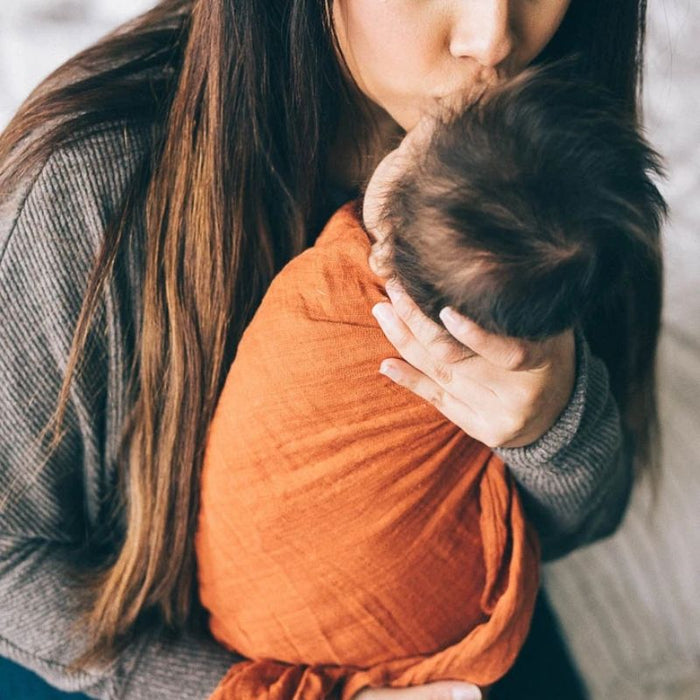 Cotton Muslin Swaddle - Solid Colours by Little Unicorn at $20! Shop now at Nestled by Snuggle Bugz for Nursery & Decor.