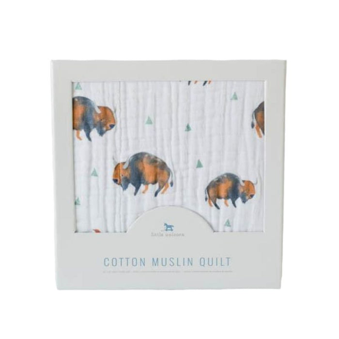 Original Cotton Muslin Quilts by Little Unicorn at $69.99! Shop now at Nestled by Snuggle Bugz for Nursery & Décor.