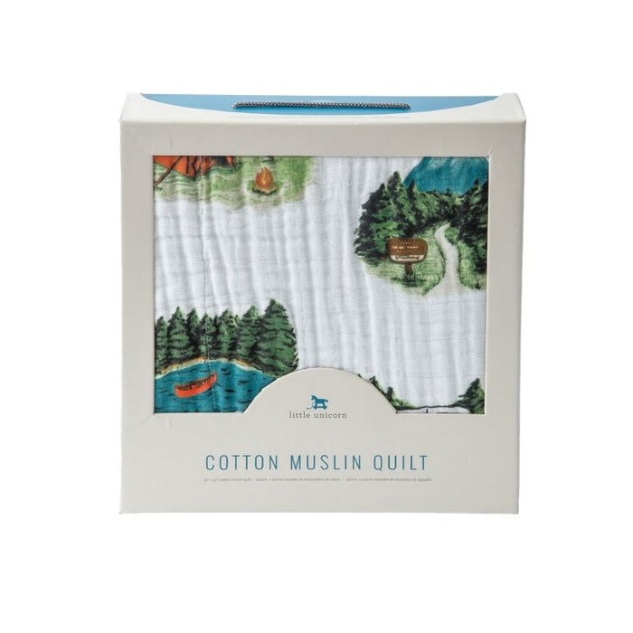 Original Cotton Muslin Quilts by Little Unicorn at $69.99! Shop now at Nestled by Snuggle Bugz for Nursery & Décor.