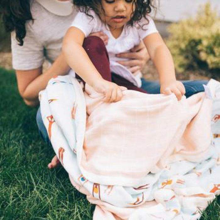 Original Cotton Muslin Quilts by Little Unicorn at $69.99! Shop now at Nestled by Snuggle Bugz for Nursery & Décor.