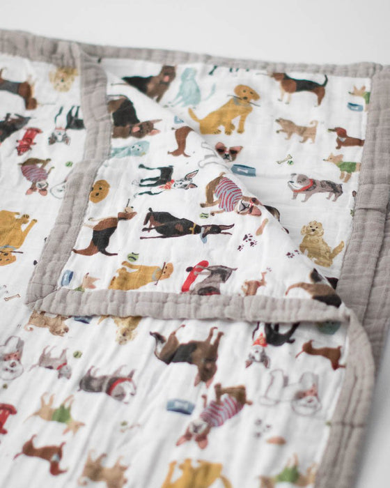 Big Kid Cotton Muslin Quilt by Little Unicorn at $129.99! Shop now at Nestled by Snuggle Bugz for Nursery & Décor.