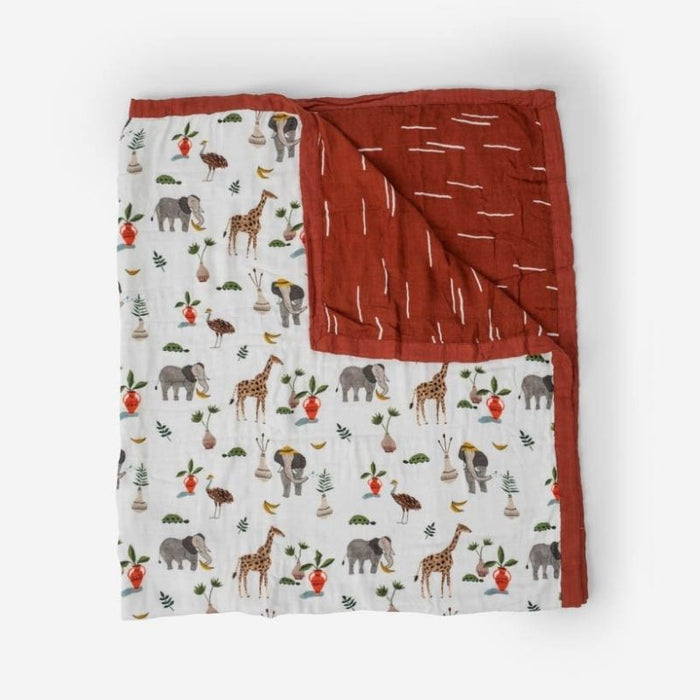 Big Kid Deluxe Muslin Quilt by Little Unicorn at $130! Shop now at Nestled by Snuggle Bugz for Nursery & Décor.