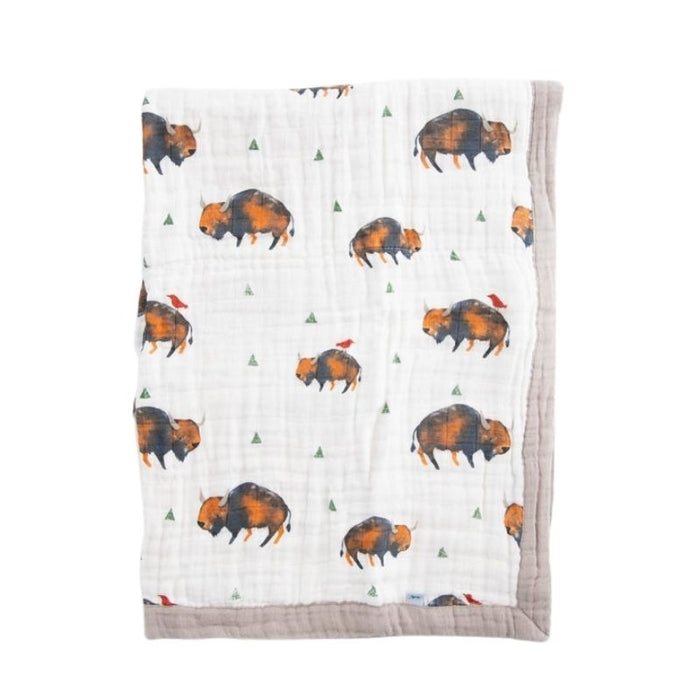 Cotton Muslin Baby Quilt by Little Unicorn at $38.88! Shop now at Nestled by Snuggle Bugz for Nursery & Décor.