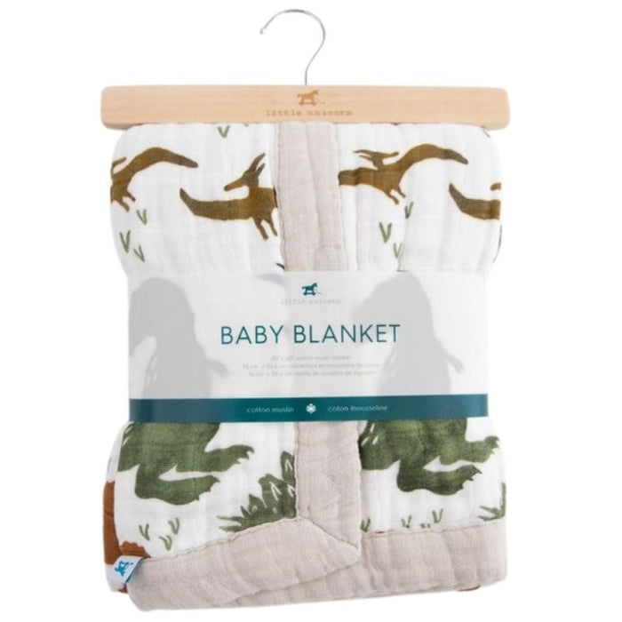 Cotton Muslin Baby Quilt by Little Unicorn at $38.88! Shop now at Nestled by Snuggle Bugz for Nursery & Décor.