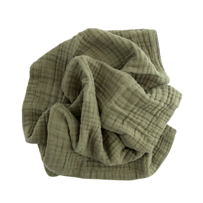 Cotton Muslin Baby Quilt by Little Unicorn at $38.88! Shop now at Nestled by Snuggle Bugz for Nursery & Décor.
