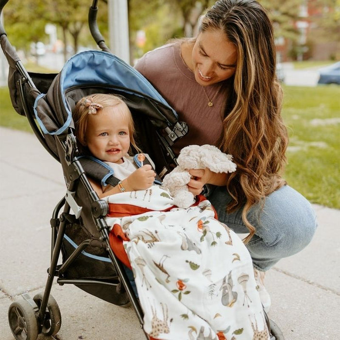 Deluxe Muslin Baby Quilt by Little Unicorn at $41.88! Shop now at Nestled by Snuggle Bugz for Nursery & Décor.