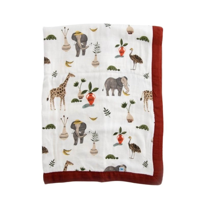 Deluxe Muslin Baby Quilt by Little Unicorn at $41.88! Shop now at Nestled by Snuggle Bugz for Nursery & Décor.