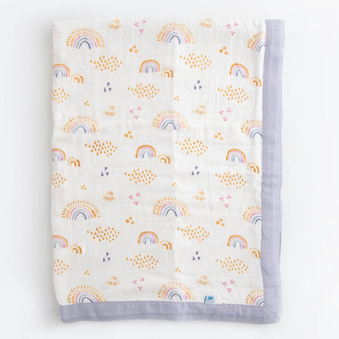 Deluxe Muslin Baby Quilt by Little Unicorn at $41.88! Shop now at Nestled by Snuggle Bugz for Nursery & Décor.