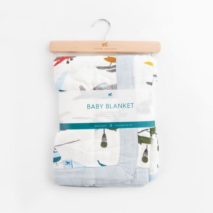 Deluxe Muslin Baby Quilt by Little Unicorn at $41.88! Shop now at Nestled by Snuggle Bugz for Nursery & Décor.
