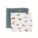 Organic Cotton Muslin Swaddle Blanket - 2 Pack by Little Unicorn at $38.39! Shop now at Nestled by Snuggle Bugz for Nursery & Decor.