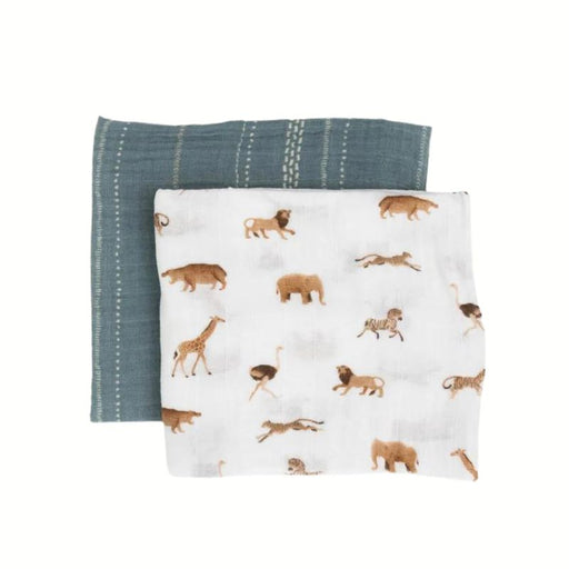 Organic Cotton Muslin Swaddle Blanket - 2 Pack by Little Unicorn at $38.39! Shop now at Nestled by Snuggle Bugz for Nursery & Decor.