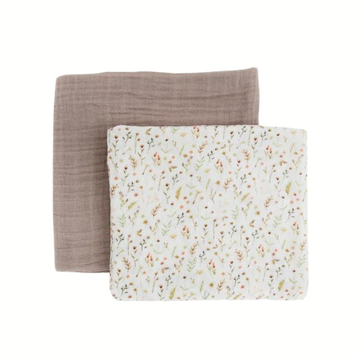 Organic Cotton Muslin Swaddle Blanket - 2 Pack by Little Unicorn at $38.39! Shop now at Nestled by Snuggle Bugz for Nursery & Decor.
