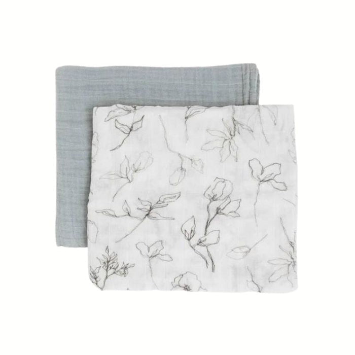 Organic Cotton Muslin Swaddle Blanket - 2 Pack by Little Unicorn at $38.39! Shop now at Nestled by Snuggle Bugz for Nursery & Decor.