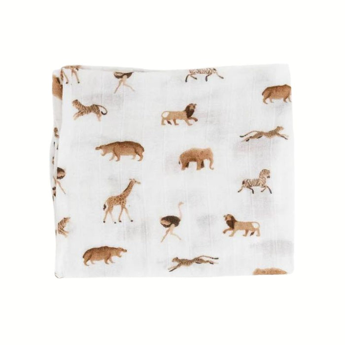 Organic Cotton Muslin Swaddle Blanket by Little Unicorn at $22.39! Shop now at Nestled by Snuggle Bugz for Nursery & Decor.