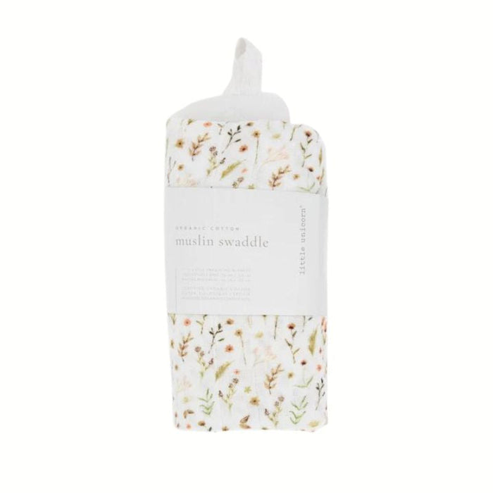 Organic Cotton Muslin Swaddle Blanket by Little Unicorn at $22.39! Shop now at Nestled by Snuggle Bugz for Nursery & Decor.