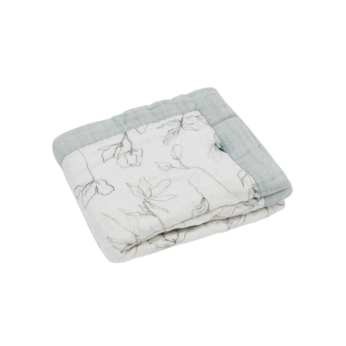 Organic Cotton Muslin Baby Quilt by Little Unicorn at $54.99! Shop now at Nestled by Snuggle Bugz for Nursery & Décor.