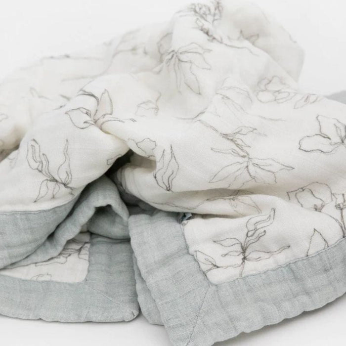 Organic Cotton Muslin Baby Quilt by Little Unicorn at $54.99! Shop now at Nestled by Snuggle Bugz for Nursery & Décor.