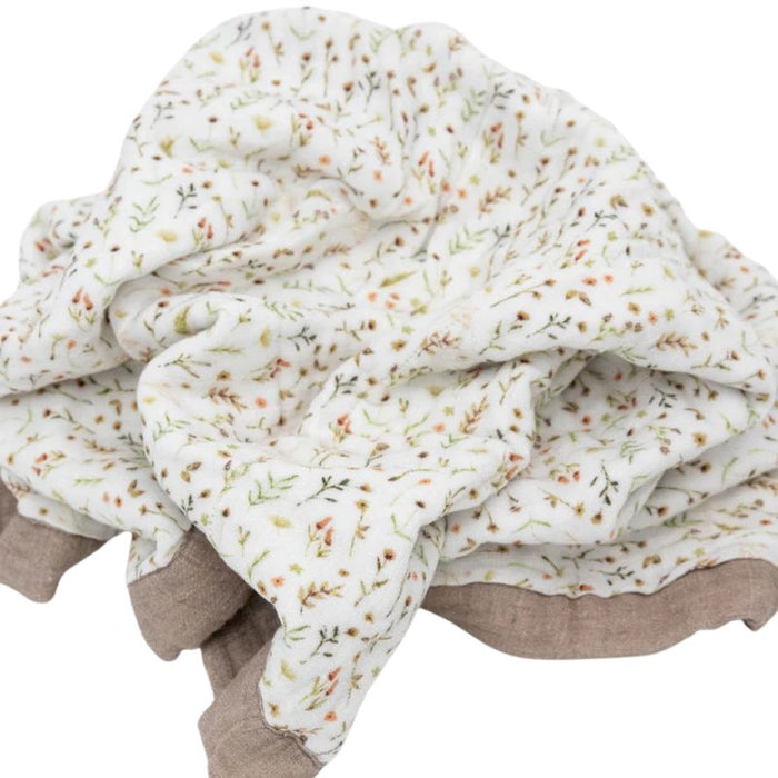 Organic Cotton Muslin Baby Quilt by Little Unicorn at $54.99! Shop now at Nestled by Snuggle Bugz for Nursery & Décor.