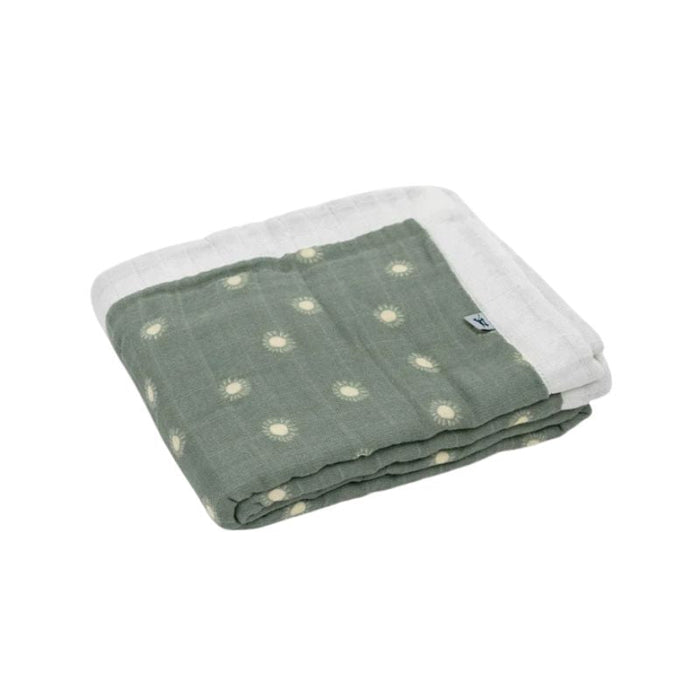 Organic Cotton Muslin Baby Quilt by Little Unicorn at $54.99! Shop now at Nestled by Snuggle Bugz for Nursery & Décor.