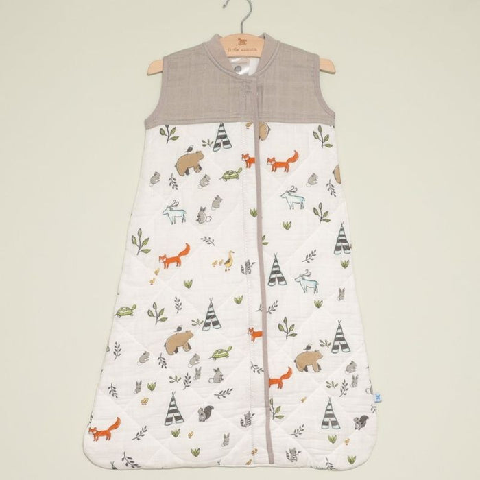 Cotton Muslin Quilted Sleep Bag by Little Unicorn at $55.99! Shop now at Nestled by Snuggle Bugz for Nursery & Decor.