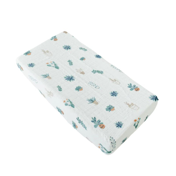 Cotton Muslin Changing Pad Cover by Little Unicorn at $29.99! Shop now at Nestled by Snuggle Bugz for Nursery & Décor.